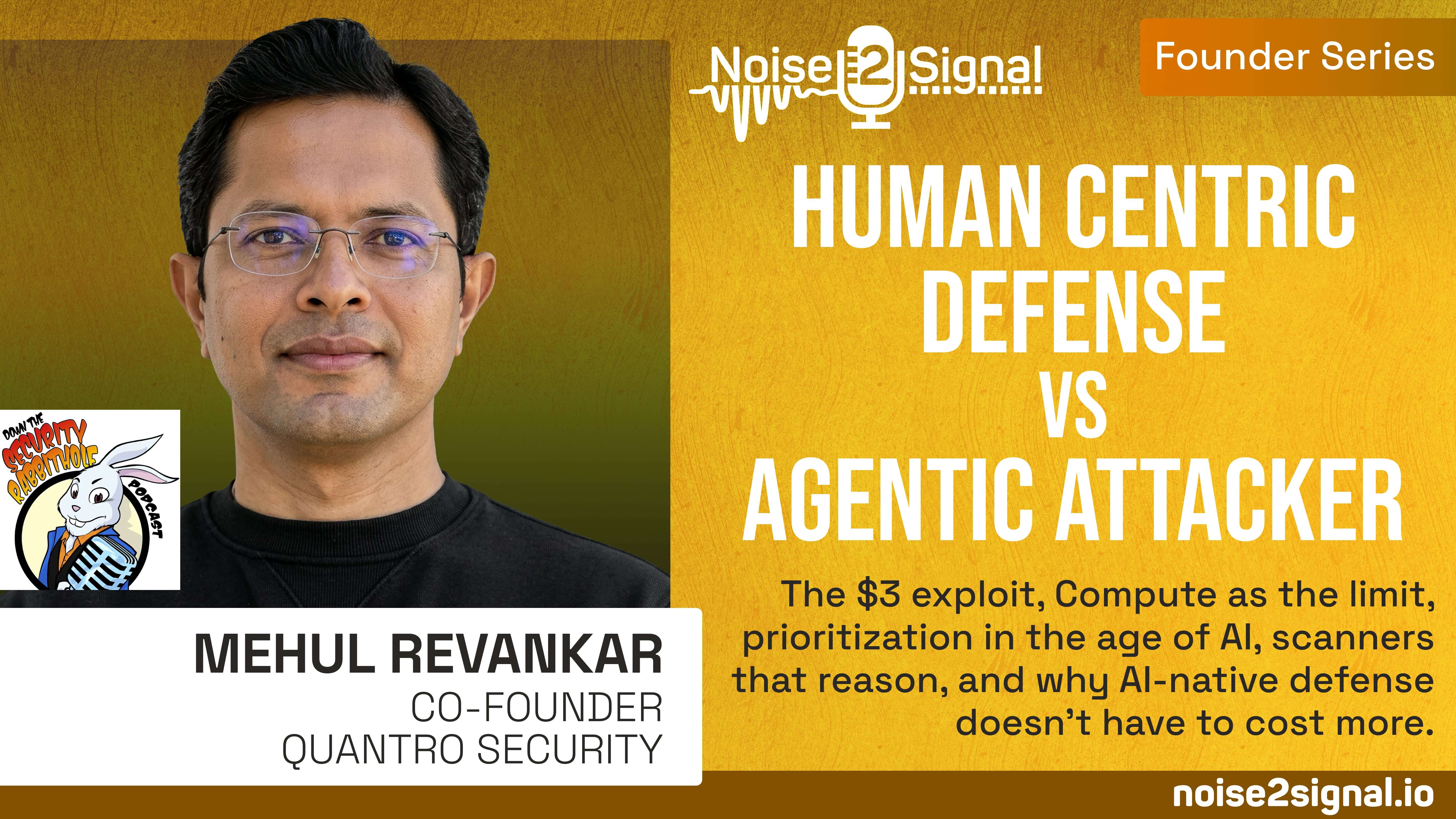 Human Centric Defense vs Agentic Attacker